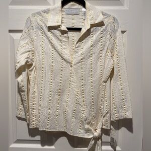 NWT FIRST ISSUE YELLOW BUTTON UP